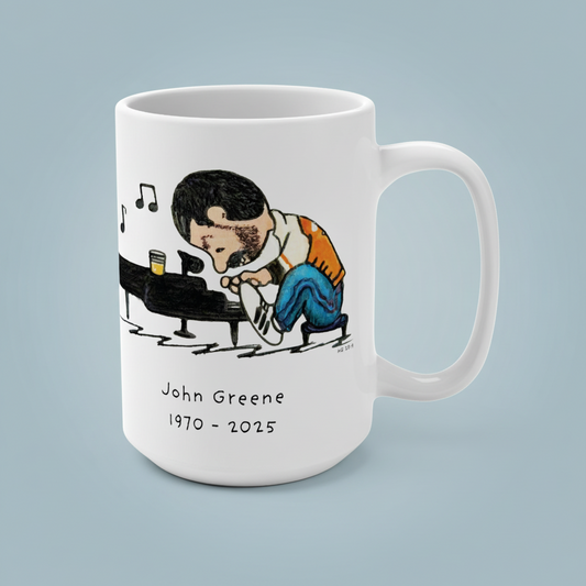 Never Stop Playing -Ceramic Mug 15oz