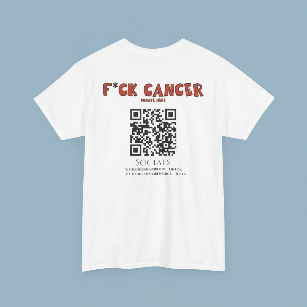 T-shirt back with matching blue background